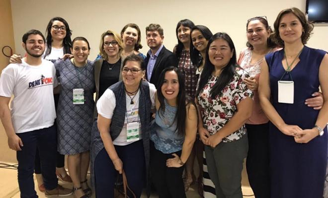 Imagem da Galeria da Notícia: Docentes do curso de Fonoaudiologia participam de Congresso em Salvador