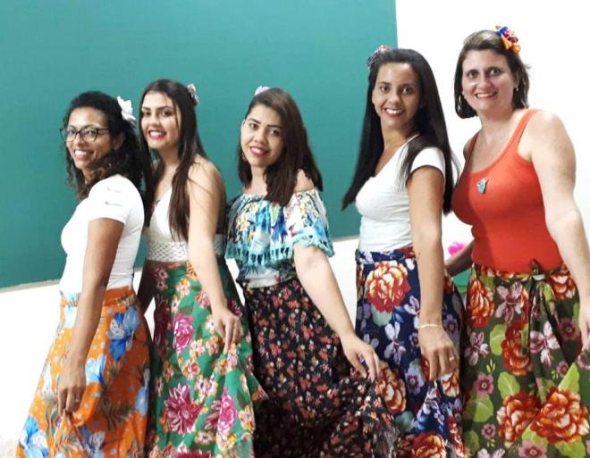 Imagem da Galeria da Notícia: Estudantes de Pedagogia vivenciam a experiência das regiões brasileiras