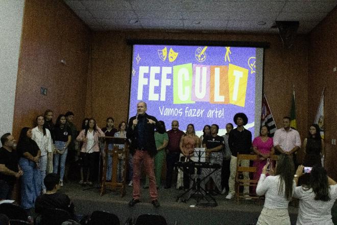 Imagem da Galeria da Notícia: FEF realiza com sucesso a primeira edição do FEFCult
