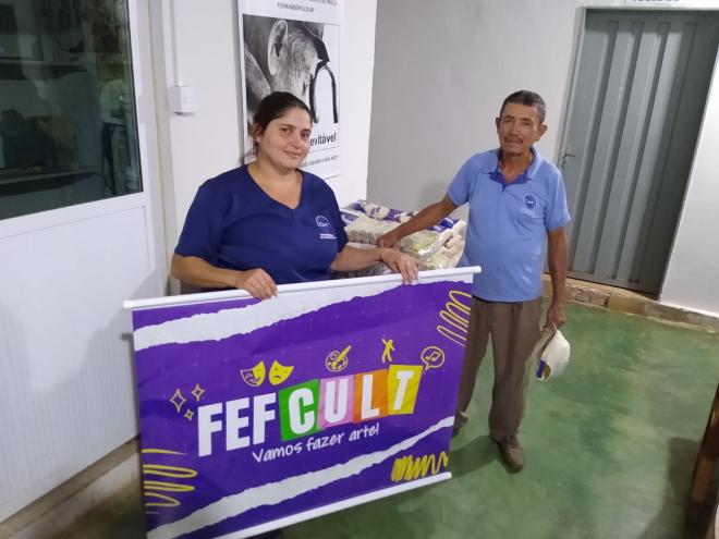Imagem da Galeria da Notícia: FEF realiza eventos e arrecada 300kg de alimentos para entidades de Fernandópolis