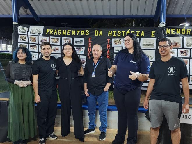 Imagem da Galeria da Notícia: Exposição resgata a história de Fernandópolis nos corredores da FEF