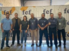 Imagem da notícia: FEF inaugura Academia Escola em parceria com a Lion Fitness e New Cycle