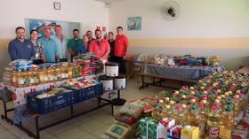 Imagem da notícia: FEF reafirma seu compromisso social através de doações de alimentos e cupons ficais em prol a Cofasp